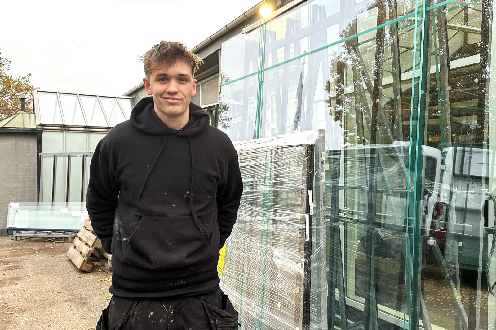 Luca klar til en travl uge i Glassets tegn