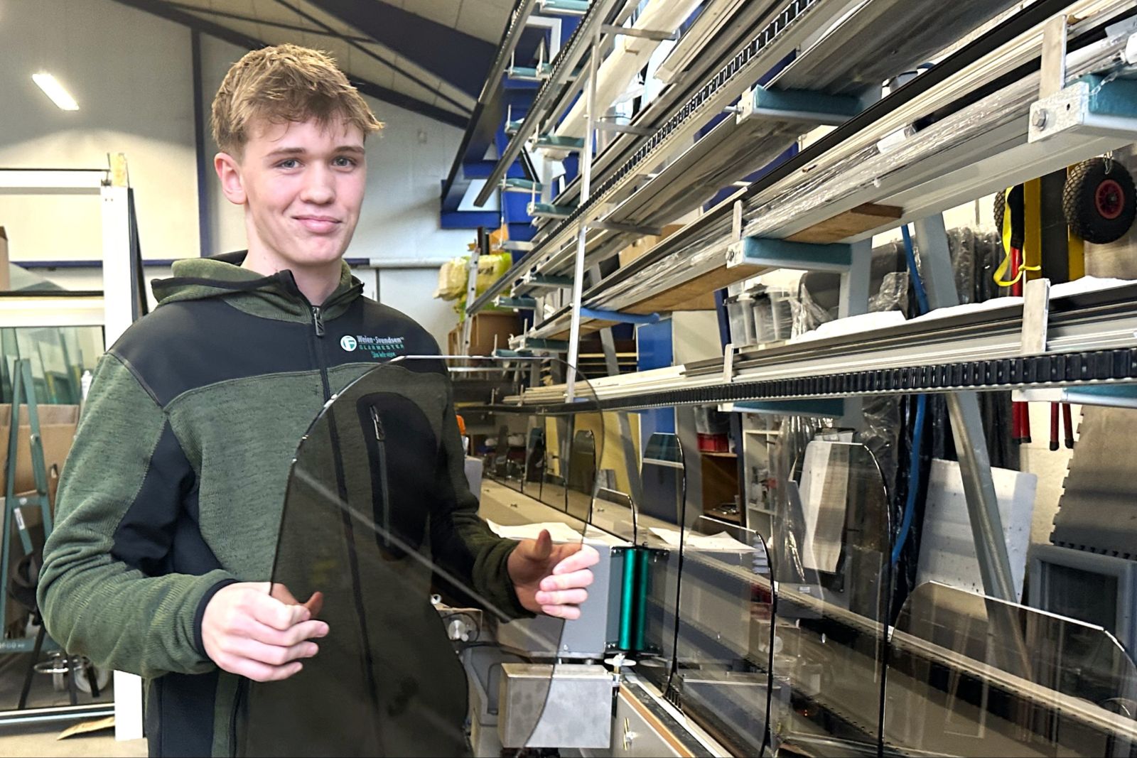 Velkommen til vores nye glarmesterelev