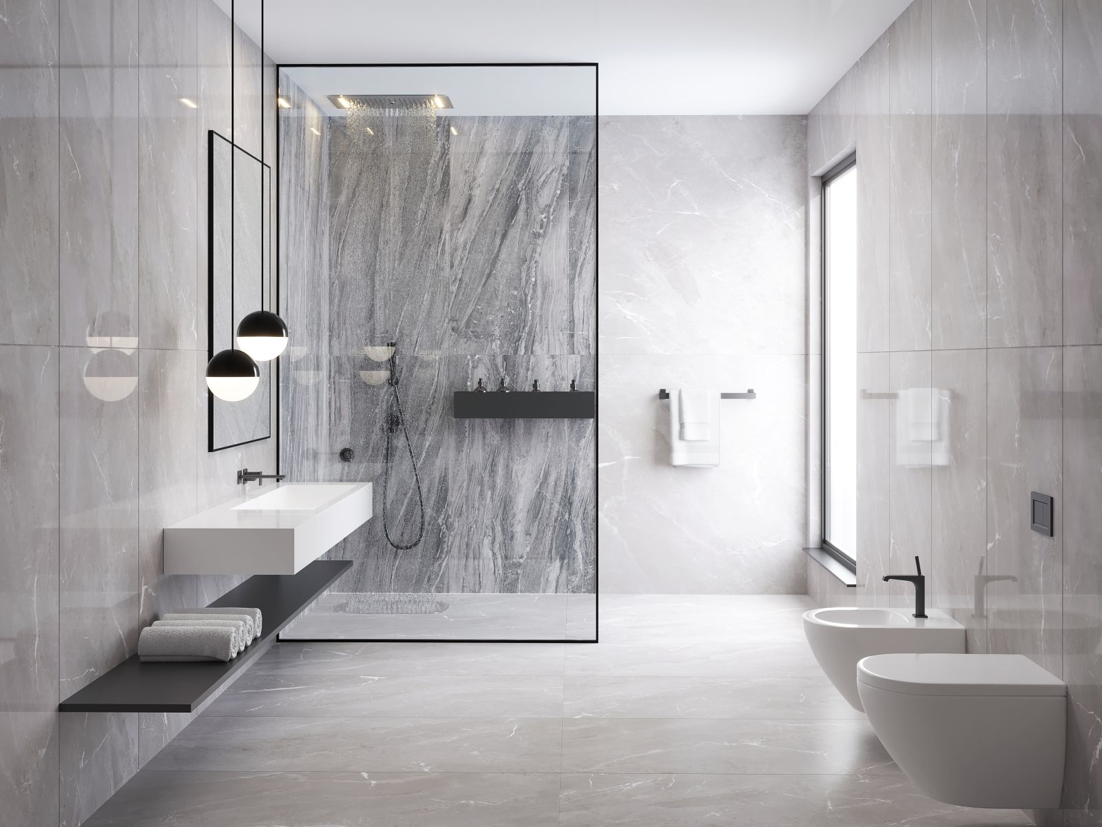 Moderne og elegante bruseløsninger