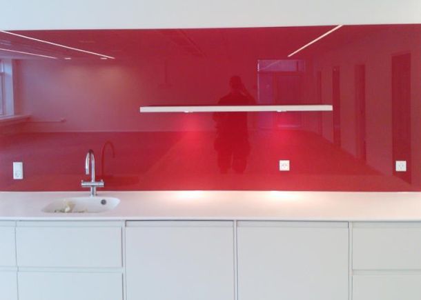 Stænkplade/glaspaneler