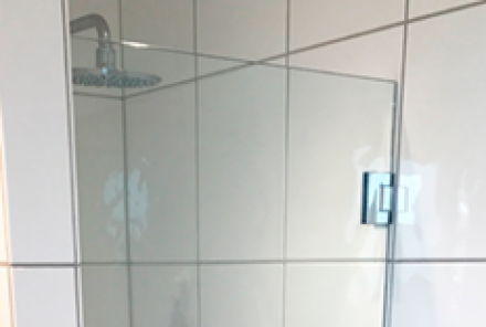 Clear Vue overfladebehandling på dit bruseglas